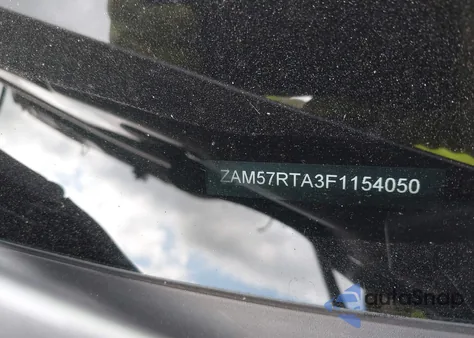 2015 Maserati Ghibli S Q4 из США, поврежденный, VIN ZAM57RTA3F1154050